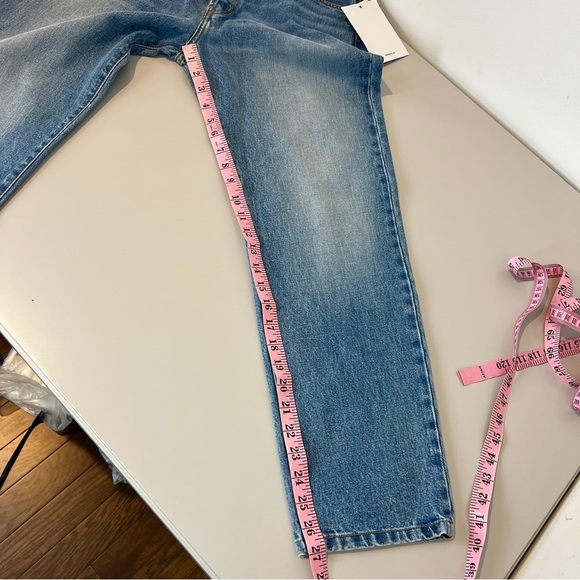 NEW Sandrine Rose x Free People size 30 Straight Fit High Rise Jeans - Picture 13 of 14